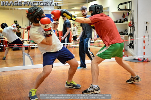 2019-05-29 Milano - pound4pound boxe gym 0861 Daniele Bonelli vs Edoardo Spinatelli